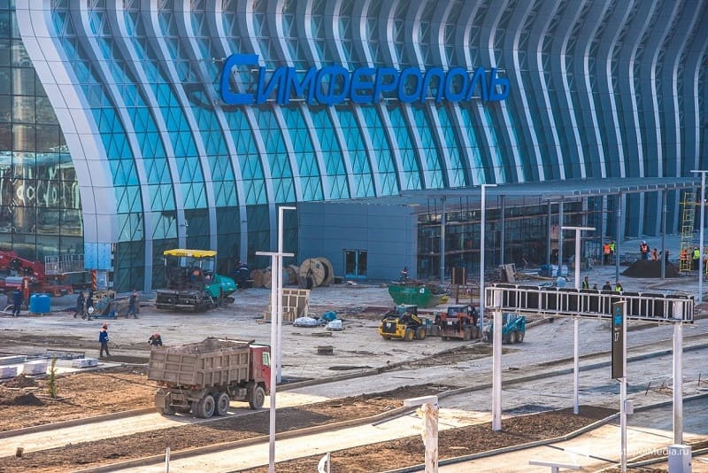 Поставка гранита для благоустройства аэропорта "Симферополь"